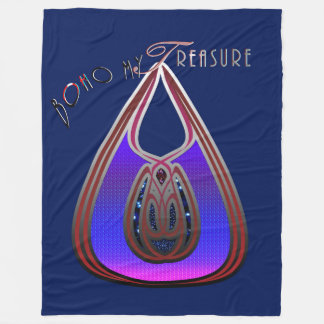 Boho My Treasure フリースブランケット