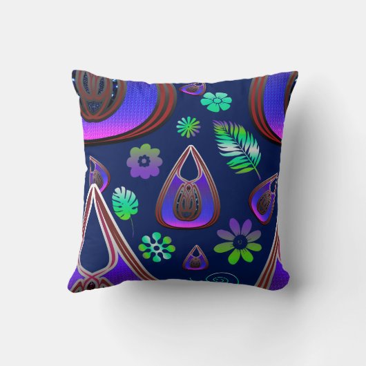 Boho My Treasure 0 Pattern クッション (裏面)