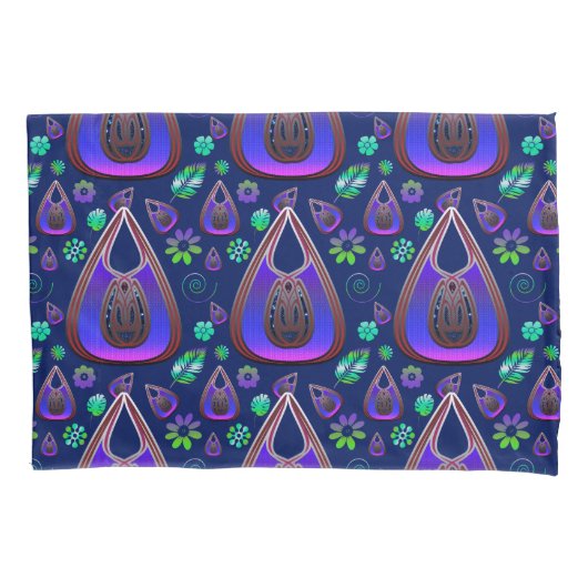 Boho My Treasure 0 Pattern 枕カバー (正面)