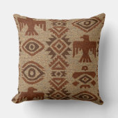 Boho Navajo Tribal クッション (正面)