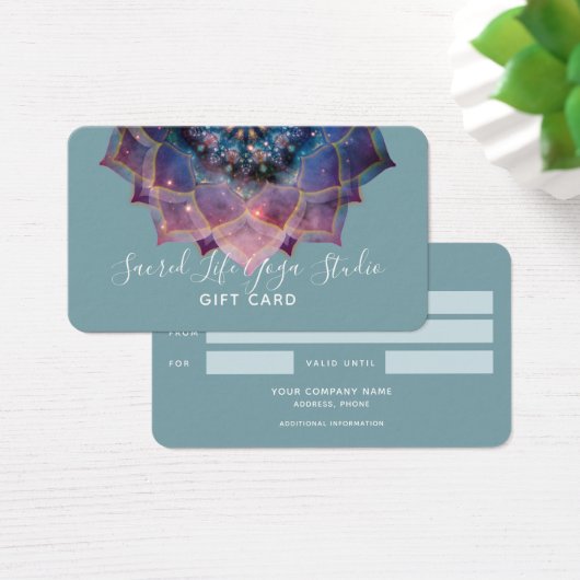 Boho Nebula Mandala、神秘的 (デスク)