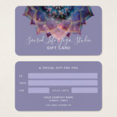 Boho Nebula Mandala、神秘的 (正面&裏面)