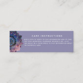 Boho Nebula Mandala、神秘的 スキニー名刺 (正面)