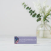 Boho Nebula Mandala、神秘的 スキニー名刺 (スタンド正面)