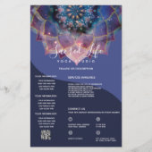 Boho Nebula Mandala、神秘的 チラシ (正面)