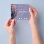 Boho Nebula Mandala、神秘的 チラシ (手)