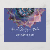 Boho Nebula Mandala、神秘的 チラシ (正面)