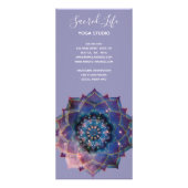 Boho Nebula Mandala、神秘的 ラックカード (裏面)