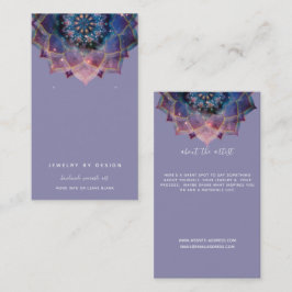 Boho Nebula Mandala、神秘的 名刺