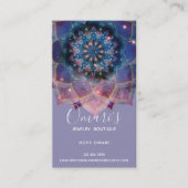 Boho Nebula Mandala、神秘的 名刺 (正面)