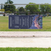 Boho Nebula Mandala、神秘的 横断幕 (インサイチュ)