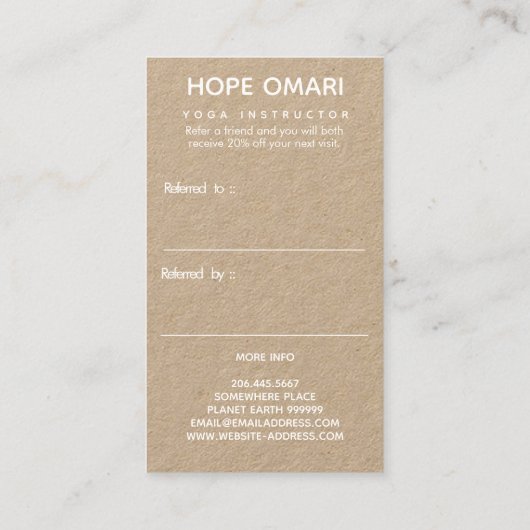 Boho Nebula Mandala、神秘的 紹介カード (裏面)