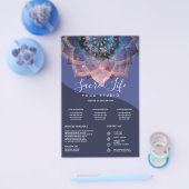 Boho Nebula Mandala, Mystical チラシ (シングル)