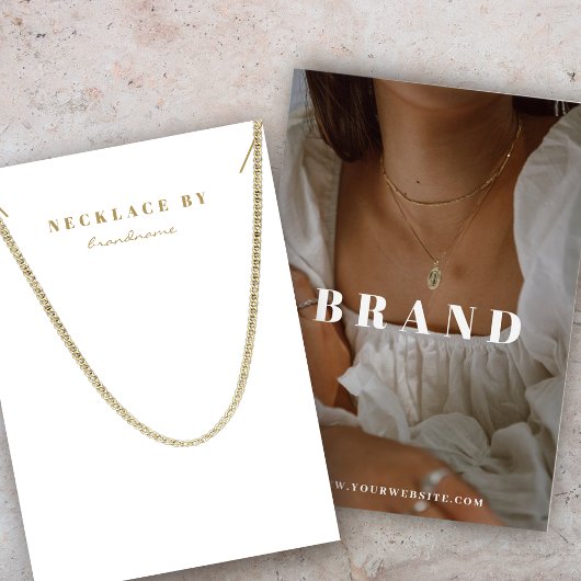 Boho Necklaceディスプレイフォトカード