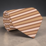 Boho Neutral Colored Stripes Necktie ネクタイ<br><div class="desc">This stylish necktie features a contemporary boho design with a palette of neutral colors. The subtle striped pattern adds a touch of sophistication and versatility to any outfit. Perfect for adding a unique flair to your look,  this tie is an excellent choice for both casual and formal occasions.</div>