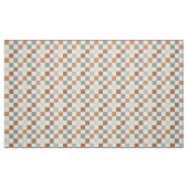 Boho Neutral Earthy Checker Checkerboard Checkered ファブリック (ファットクウォーター)