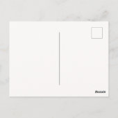 Boho Neutral Koala Baby Shower ポストカード (裏面)