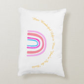 Boho 'Now That You're In The World' アクセントクッション (裏面(縦))