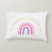 Boho 'Now That You're In The World' アクセントクッション (裏面)