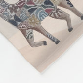 Boho Nursery Art Baby Blanket フリースブランケット (角)