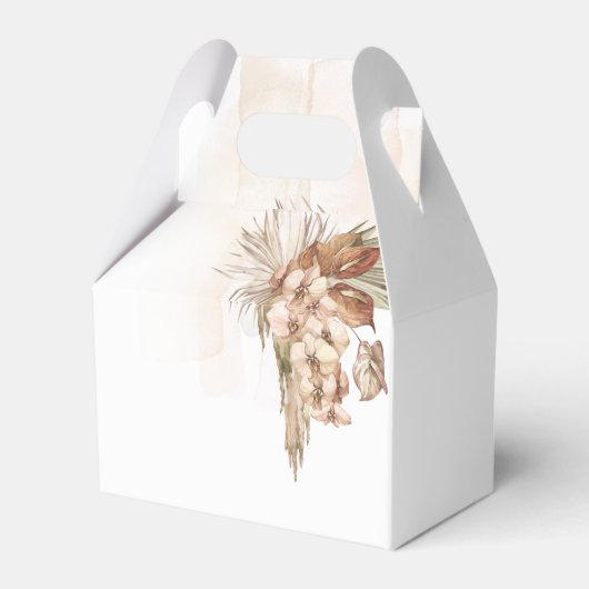 Boho Oasisの結婚フローラありがとうID959 フェイバーボックス (裏面サイド)