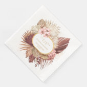 Boho Oasisの結婚フローラありがとうV2 ID959 (コーナー)