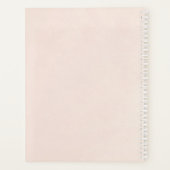 Boho Oasisフローラ結婚のID959 プランナー手帳 (裏面)