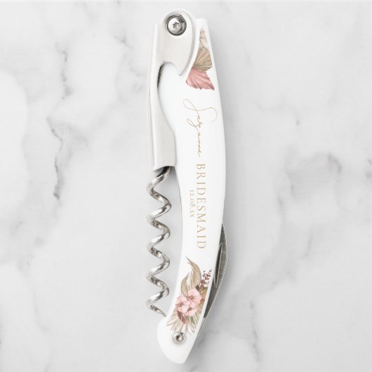 Boho Oasisフローラ結婚ズBridesmaid ID959 ソムリエナイフ (正面)