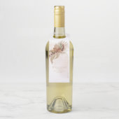 Boho Oasis結婚のフローラID959 ボトルネックタグ (ボトル)