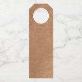 Boho Oasis結婚のフローラID959 ボトルネックタグ (裏面)