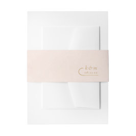 Boho Oasis結婚の赤面ID959 招待状ベリーバンド