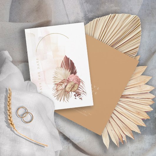 Boho Oasis結婚のID959 セーブザデート