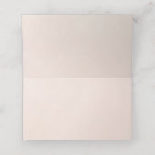 Boho Oasis結婚のID959 プレイスカード (内部開封)