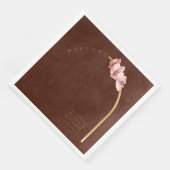 Boho Oasis Orchid Arch結婚's Welcome ID959 (コーナー)