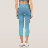 Boho Ocean High Waisted Capris カプリレギンス (裏面)