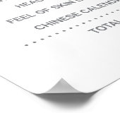 Boho Old Wires Tale Gender Revealサイン ポスター (角)