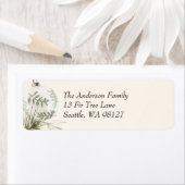 Boho Ornament Holiday ラベル (インサイチュ)