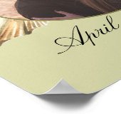 Boho Palm Greeneryの結婚歓迎ポスター ポスター (角)