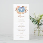 Boho Pampas blue Pumpkin religious メニュー (スタンド正面)