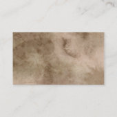 Boho Pampas GrassのWeb結婚サイトのエンクロージャカード エンクロージャーカード (裏面)