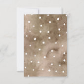 Boho Pampas Grassジェンダーがパーティーを公開 サンキューカード (裏面)