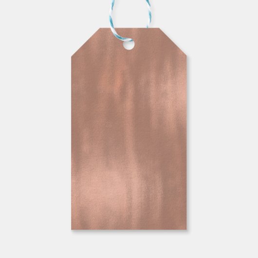 Boho Pampas Grass Baby Shower Thank You ギフトタグ (裏面)