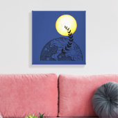 Boho Pattern Canvas Wall Art -キャンバスプリント キャンバスプリント (インサイチュ (リビング))