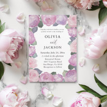 Boho Pink & Purple Floral Wedding
