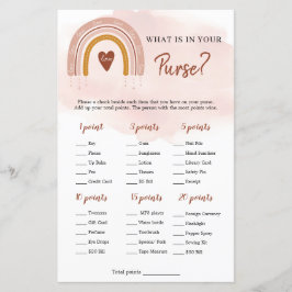 Boho Pink Rainbowお財布ゲームの内容