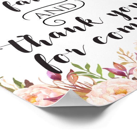 Boho Pipivesはサイン一つ取って下さい ポスター (角)