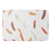 Boho Popular Feathers Luxury Collection バスマット (正面)