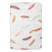 Boho Popular Feathers Luxury Collection バスマット (正面縦)