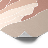 Boho Poster、Boho Artプリント、Boho Wall Art ポスター (角)