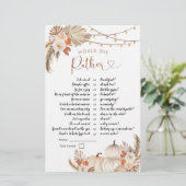 Boho Pumpkin素朴秋は彼女が好き (スタンド正面)